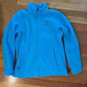 Girls north face zip up